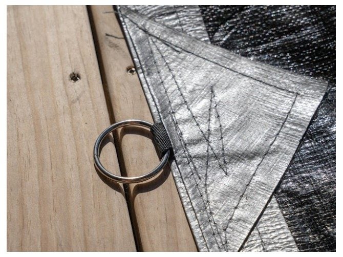 Heavy Duty Tarpaulin with Eyelets 205gsm Silver 3… Carousel 6