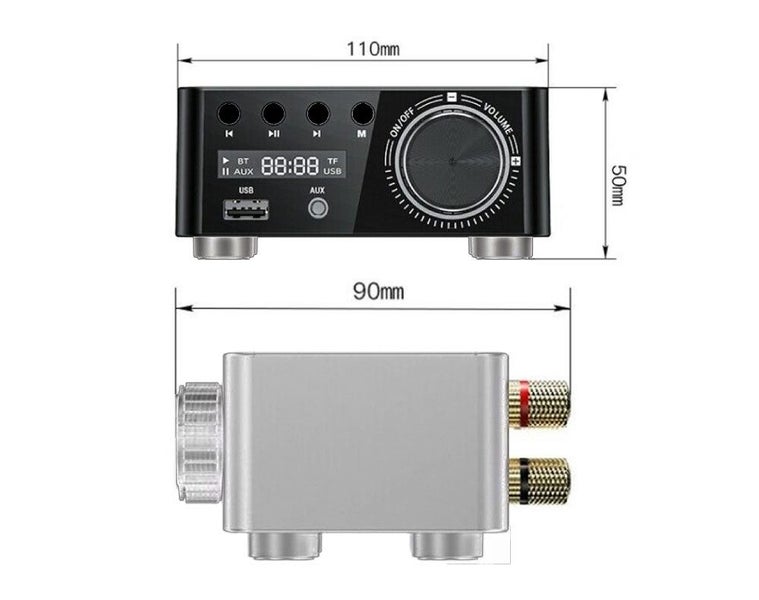 Power Amplifier Stereo Amplifier Hifi - Brand New Carousel 7