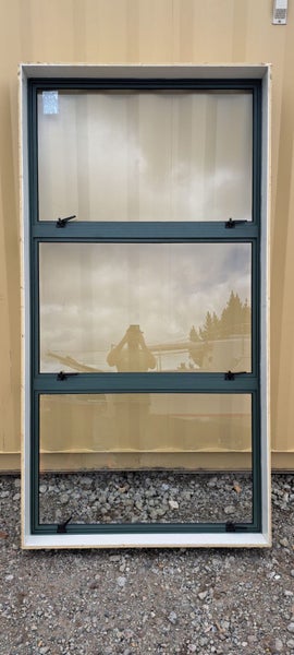 Green Aluminium Window 1260 W x 2400 H [#4069aSF] Carousel 2