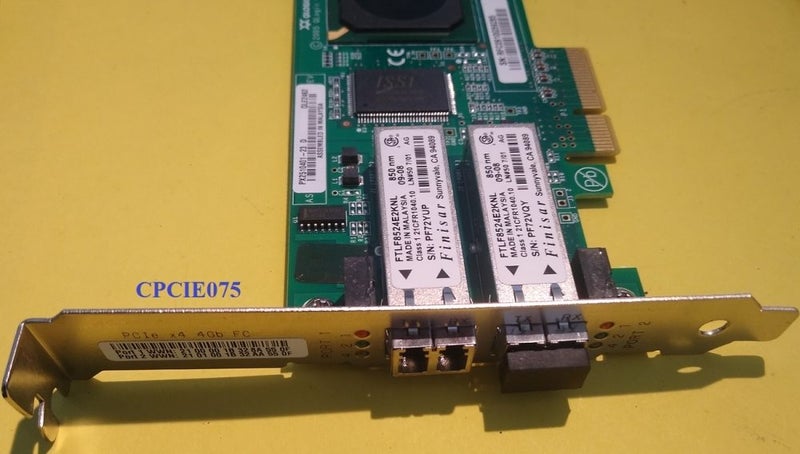 IBM QLOGIC QLE2462 DUAL CHANNEL FIBRE PCI-E CARD Carousel 2