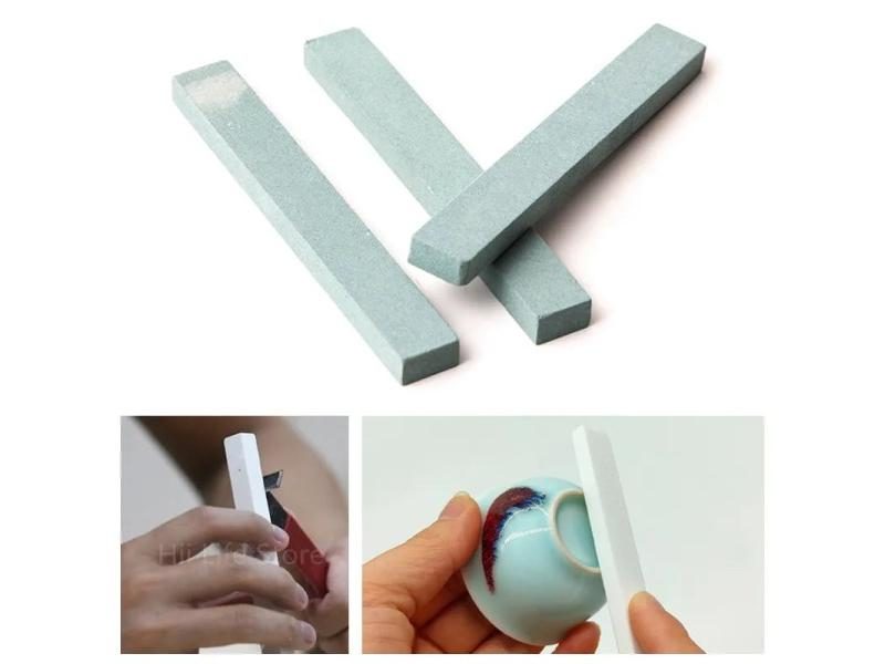 Pottery Tools Polishing Stone Small Coarse Grinding Ceramic Whetstone Ceramic Carousel 2