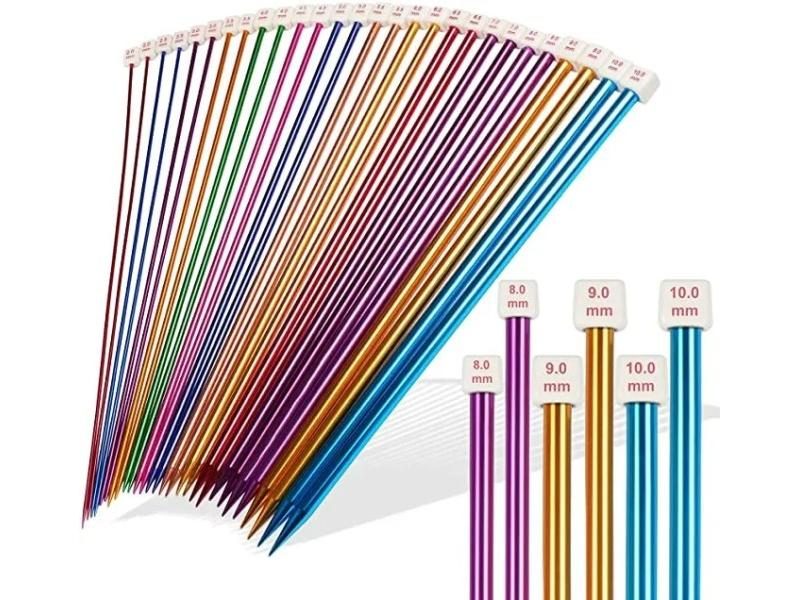 35cm With Plug Sweater Needle Single Point Knitting Needles Color Extra Long Carousel 1