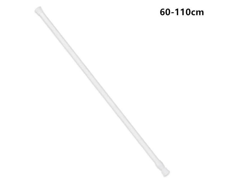 Multi Purpose Spring Loaded Adjustable Extendable Sticks Hanging Rod Punch-Free Carousel 1