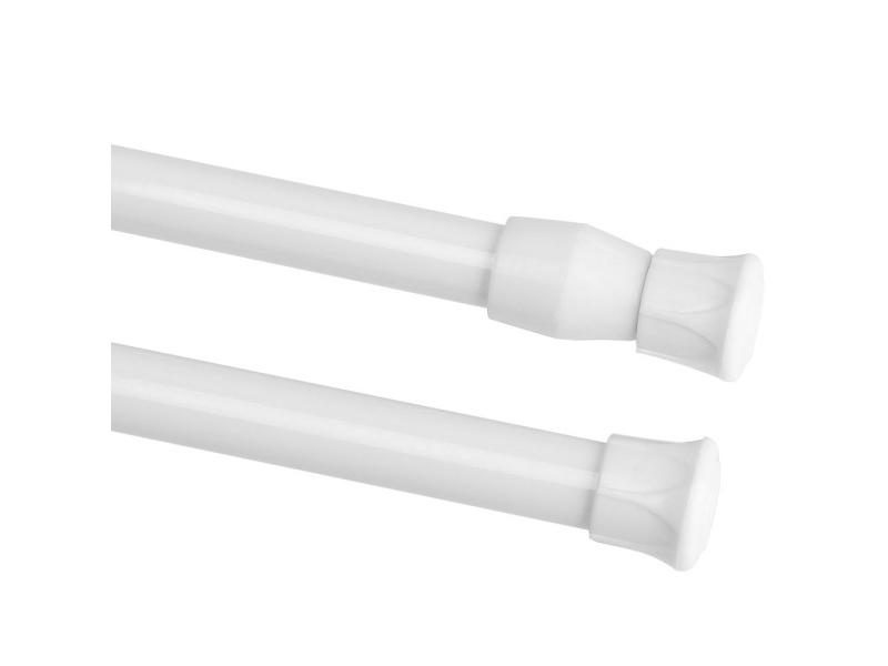 Curtain Telescopic Pole Adjustable Durable Hanger Spring Load Bathroom Product Carousel 2
