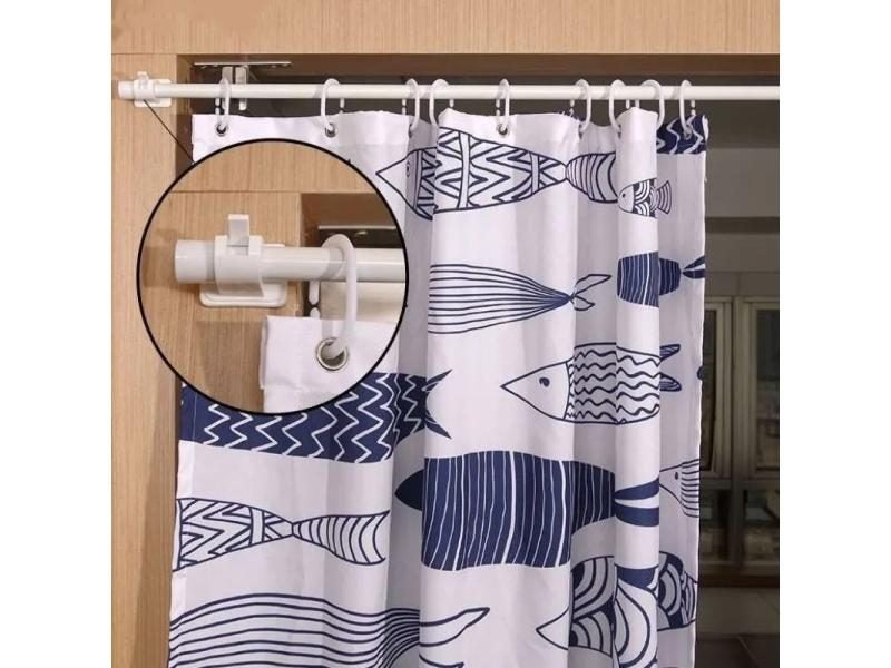 Adjustable Curtain Rod Carousel 2