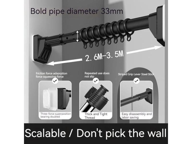 Curtain Rod Curtain Pole Carousel 1