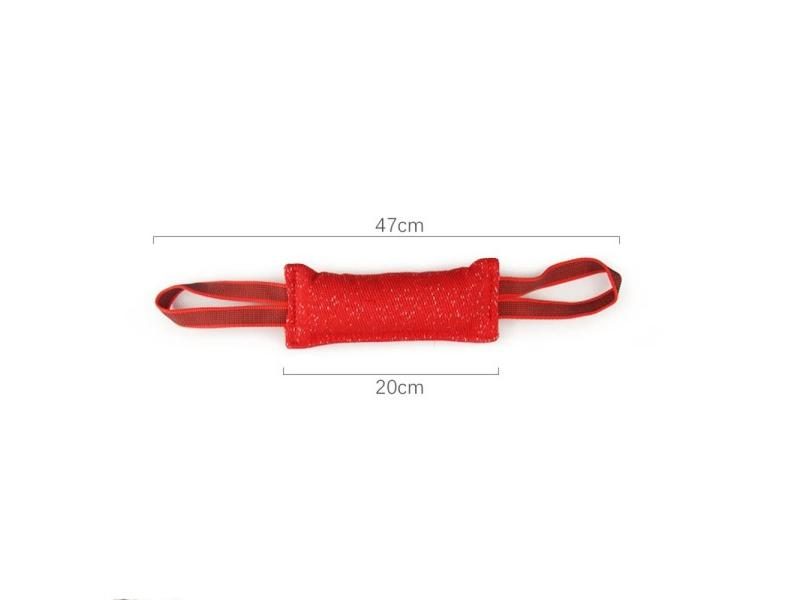 Red Durable Dog Training Bite Stick Tug Dogs Toy Bite Pillow Dog Interactive Carousel 1