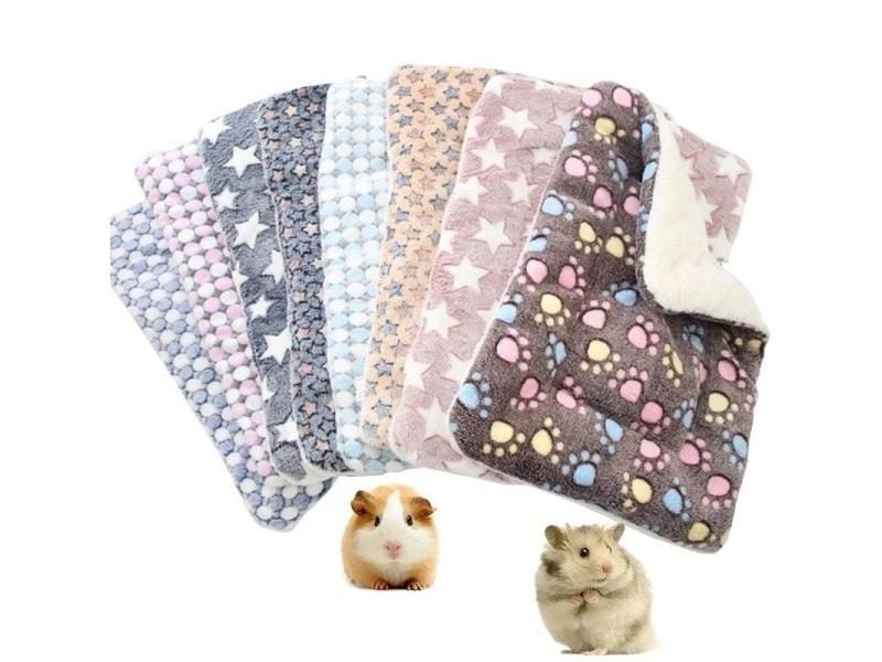 Pet Hamster Mat Guinea Pig Pad Cage Squirrel Rabbit Hedgehog Chinchilla Plush Carousel 2