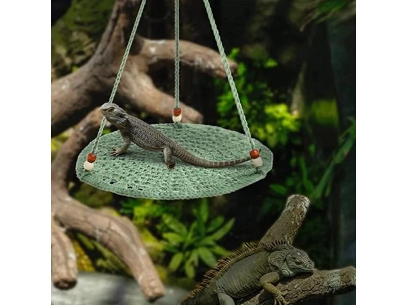 Bearded Dragons Swing Lizards Hammock For Reptile Terrariums Carousel 2