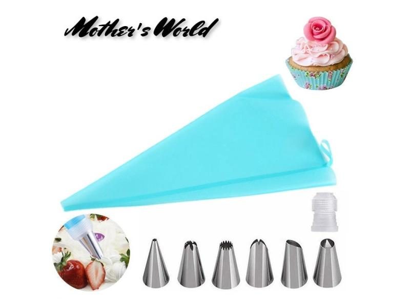 DIY Cake Decorating Nozzles Stainless Steel Icing Piping Nozzle Pastry Tips Carousel 2