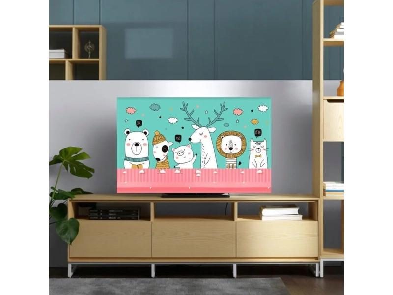 New Fashion TV Cover Dust-Proof Household Hanging Boot Does Not Take LCD TV Carousel 1