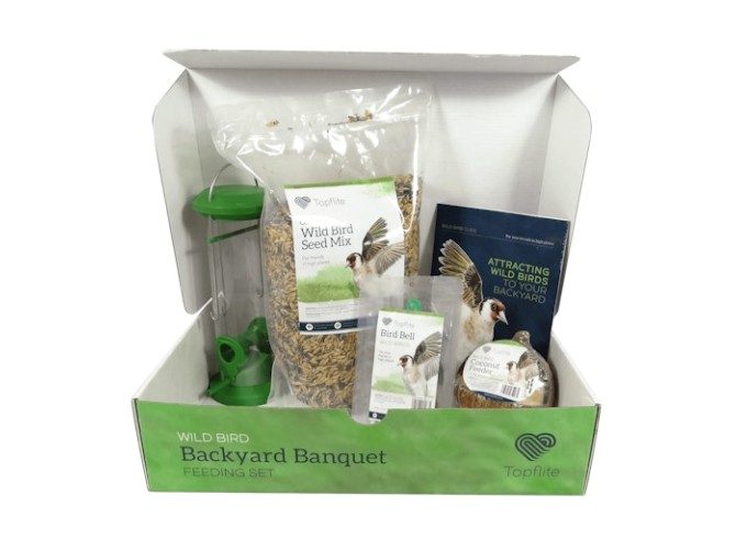 Topflite Backyard Banquet Bird Feeding Set Carousel 2