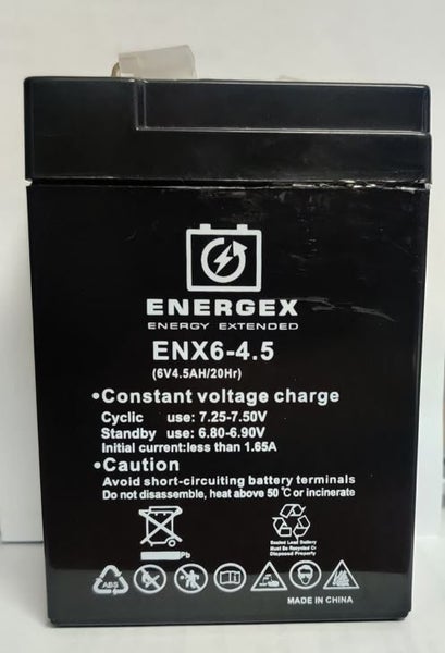 Energex 6v 4.5Ah Battery Carousel 1
