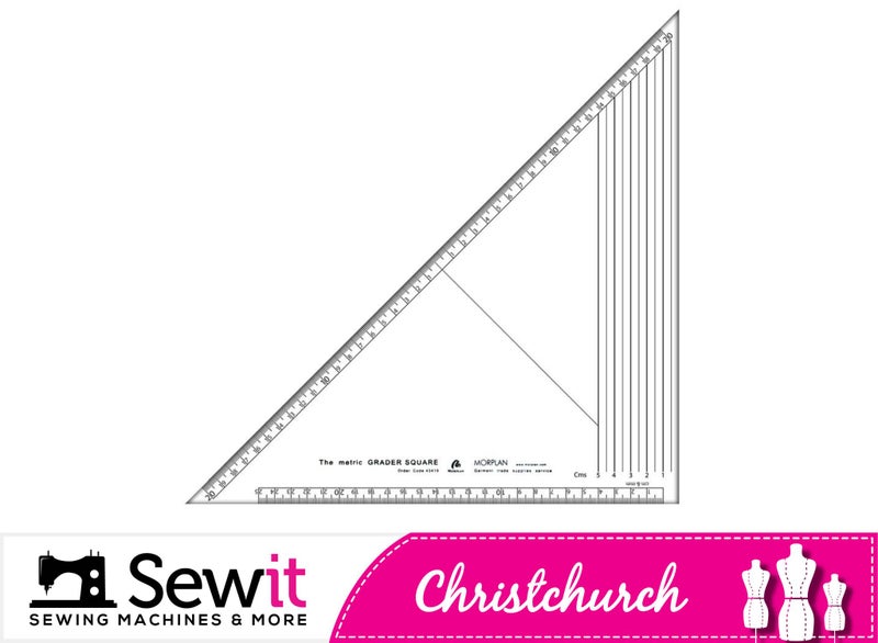 Morplan Graders Set Square - Etched Lines Carousel 1