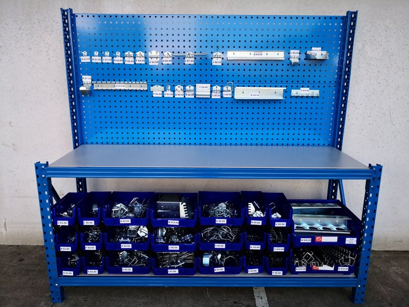 Workbench 2L x 1.8H x 0.83D Carousel 1