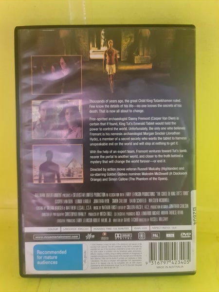 THE CURSE OF KING TUTS TOMB - RENTAL DVD Carousel 2
