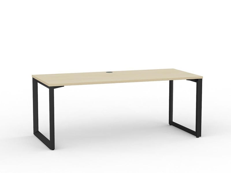 Knight's Anvil Desk 1800mm x 800mm - Black Frame (Choice of Worktop Colours) Carousel 2