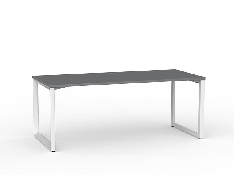 Knight's Anvil Desk 1800mm x 800mm - White Frame (Choice of Worktop Colours) Carousel 5