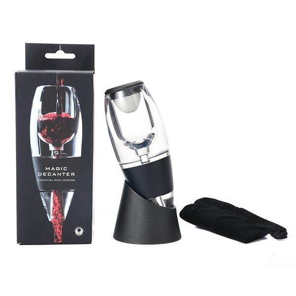 NEW Magic Wine Decanter and Aerator Set Carousel 1