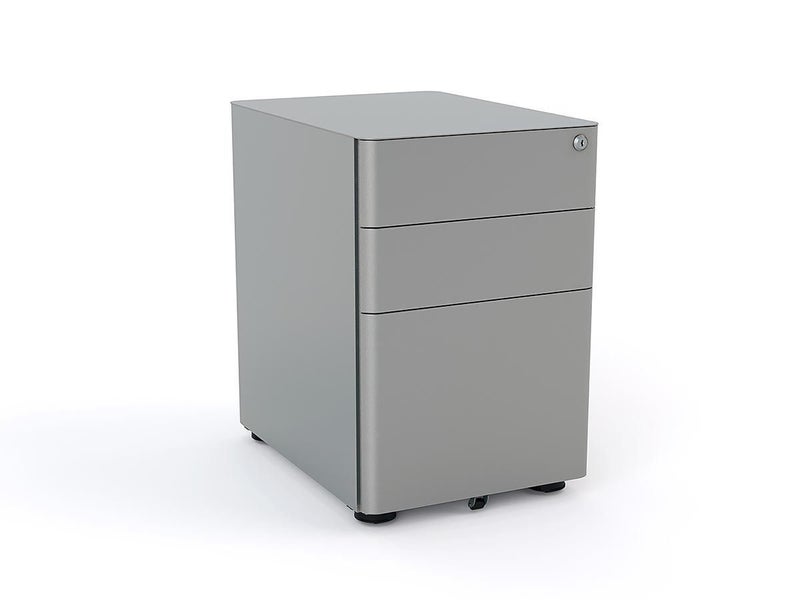 Knight's Agile Metal 2 Drawer, Filing Cabinet, Mobile Cabinet, Standard Carousel 1