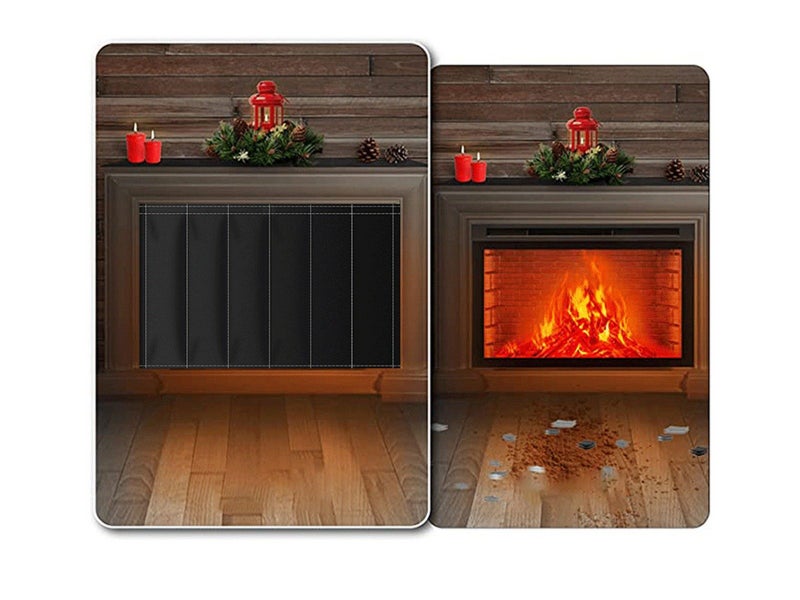 99 x 81cm Fireplace Blocker Blanket Fireplace Cover for Stops Heat Loss Carousel 5