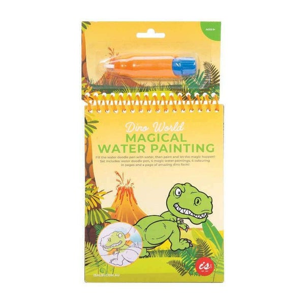 IS Gifts Magical Water Painting Pad Dino World Carousel 1