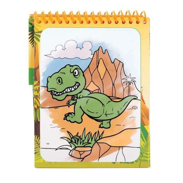 IS Gifts Magical Water Painting Pad Dino World Carousel 4