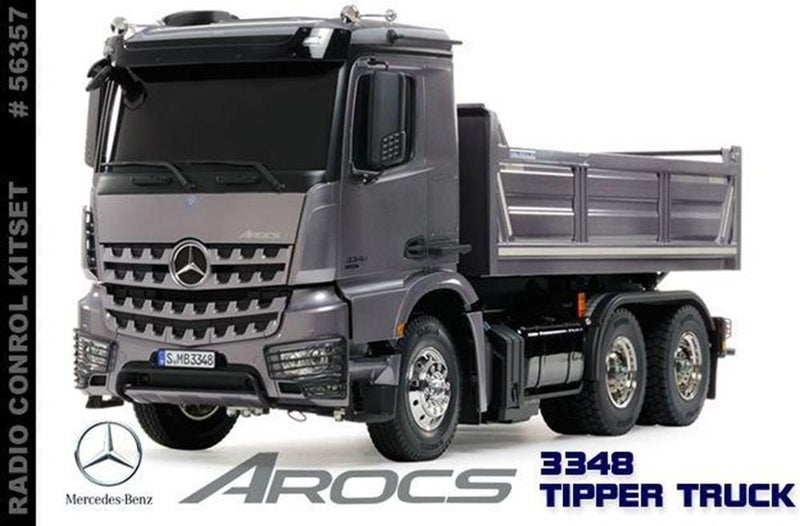 Tamiya 56357 RC Kit: 1/14 AROCS 3348 TIPPER TRUCK Carousel 1