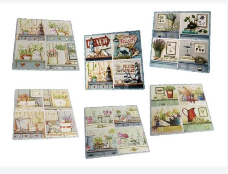 Decorative Trivet Scenes Asstd Carousel 1