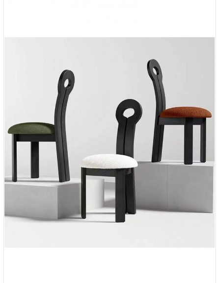 Huck Side Chair - Black Boucle *Floor Display* 35% OFF Carousel 7
