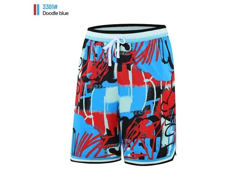 Summer Men Basketball Short Quick Dry Plus Size Running Fitness Training Short Carousel 1