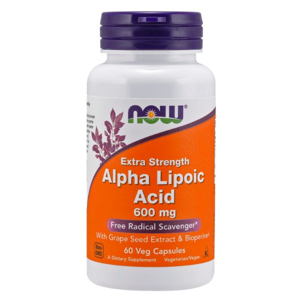 Alpha Lipoic Acid (Extra Strength) 600mg - 60 Vege Capsules Carousel 1