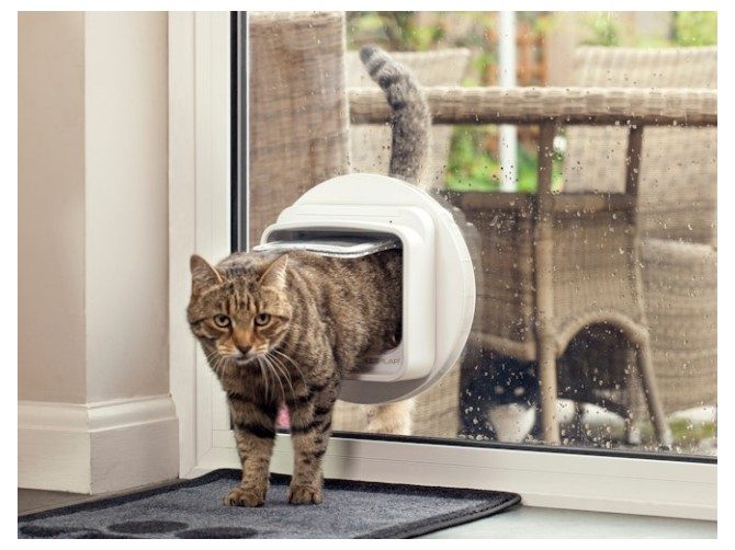SureFlap DualScan Microchip Cat Door White Carousel 2