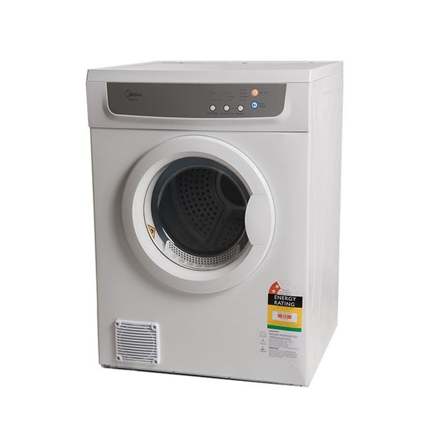 Midea 7KG Vented Dryer Freestanding or Wall Mounted - White Color Carousel 2