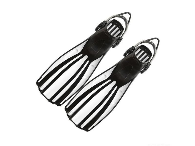 NEW Scuba Diving Stainless Steel Spring Fin Straps Fins Adult Swim Shoes Carousel 2