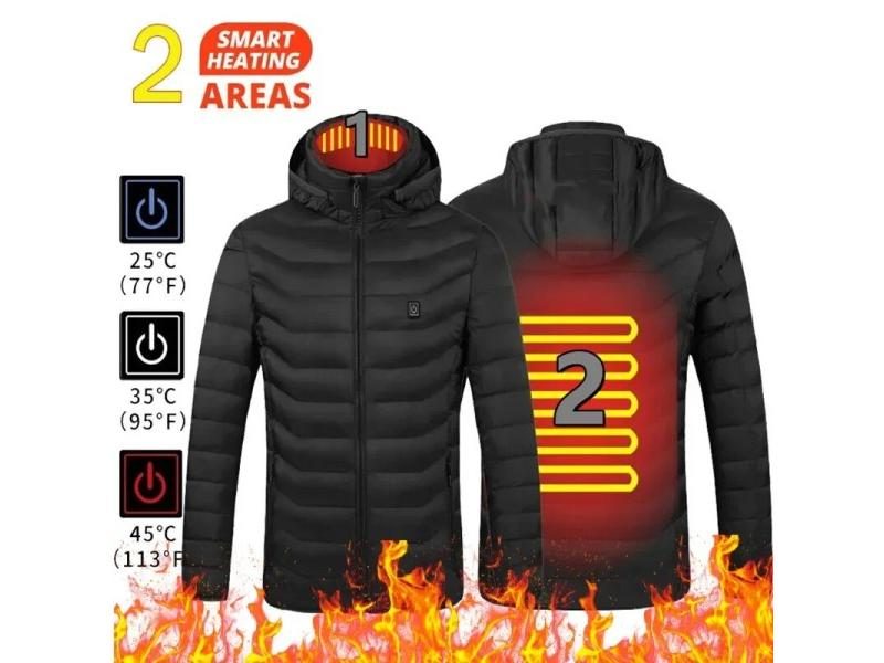 21 Areas Self Heating Vest Jacket For Women Men Camping Hunting Carousel 1