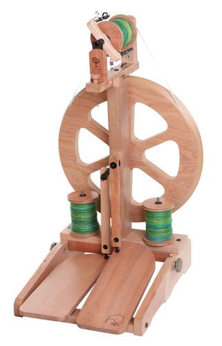 Ashford Kiwi 3 Spinning Wheel Lacquered Carousel 1