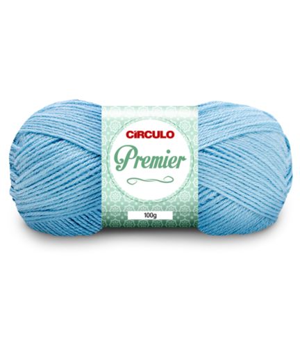 Circulo Premier - 8ply Acrylic Knitting Yarn 100g 2927 Aqua Blue Carousel 1