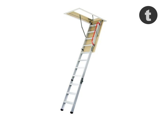 ATTIC LADDER ALUMINIUM 2.4m - 2.7m Carousel 1