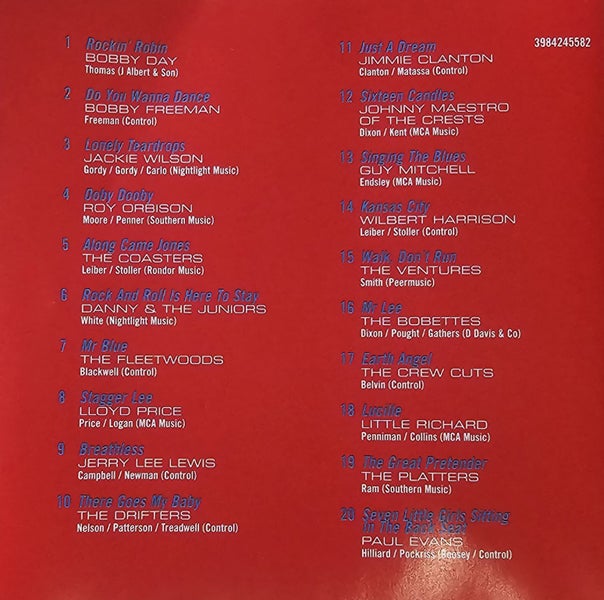 VARIOUS - 50'S ROCK'N'ROLL VOLUME 4 (CD) Carousel 2