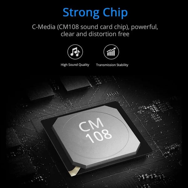 New Stereo 7.1 channel External USB Computer Sound Card Desktop Laptop Carousel 7