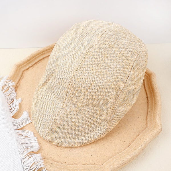 New Men Berets Spring Autumn Winter British Style Newsboy Beret Hat Carousel 1