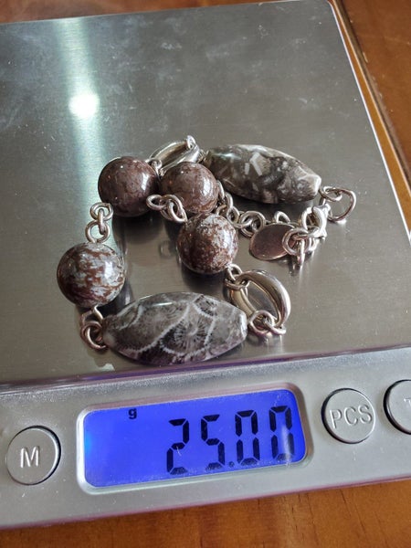 Sterling Silver Lace Agate Bracelet Carousel 7