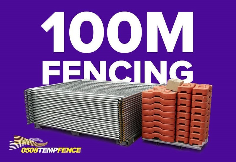 100M Temporary Fencing Smart Pack Carousel 1