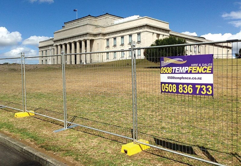 Temporary Fencing Foot - Metal Feet Carousel 2