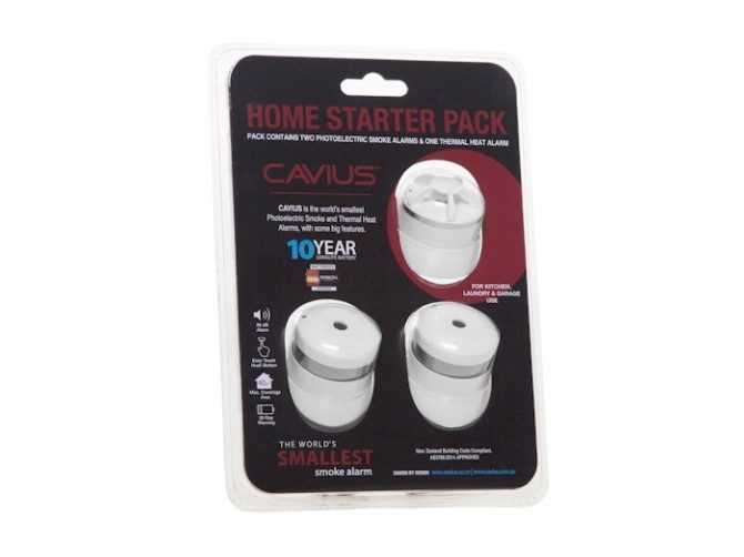 Cavius Nano Smoke/Heat Alarm Home Starter Pack Carousel 9