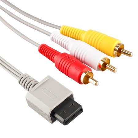 AV Cable for Wii Wii U,Composite Audio Video TV Connector Cable Cord for Wii U/W Carousel 1