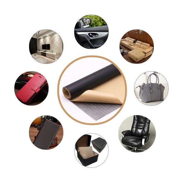 NEW Large Self-Adhesive DIY Self Adhesive PU Leather Repair Patch Fix Carousel 6