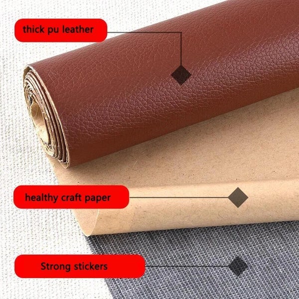 NEW Large Self-Adhesive DIY Self Adhesive PU Leather Repair Patch Fix Carousel 1