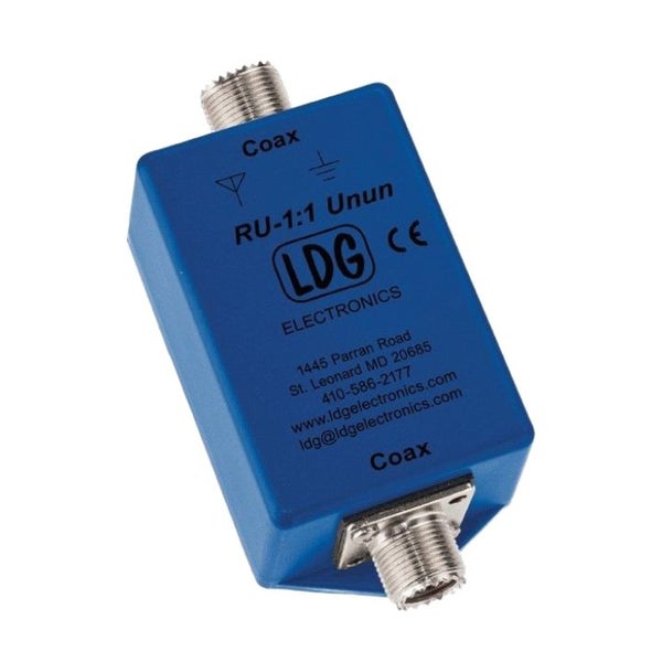 LDG RU-1:1 UNUN HF Common-mode RF Choke Carousel 1